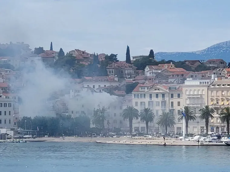 Požar u Splitu