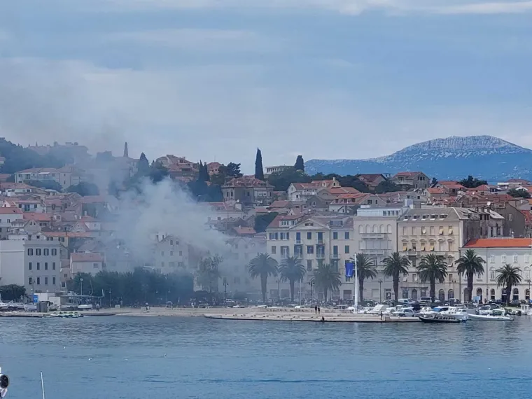 Požar u Splitu