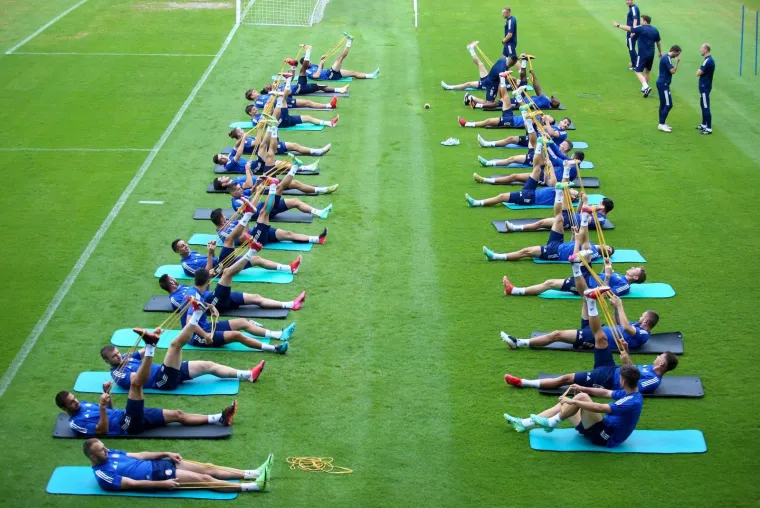 Ovako je izgledao trening nogometa&scaron;a Dinama prije dvoboja s Omonijom