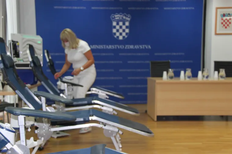 Ministarstvo zdravstva od danas postaje punkt za darivanje krvi