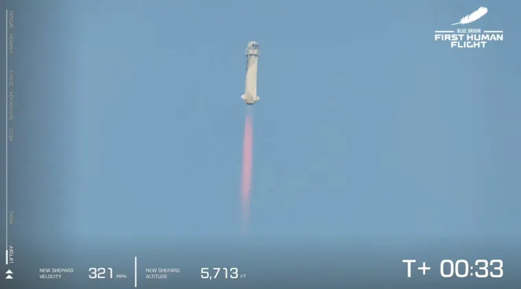 Najbogatiji čovjek svijeta Jeff Bezos do&scaron;ao do ruba svemira i uspje&scaron;no sletio natrag na Zemlju