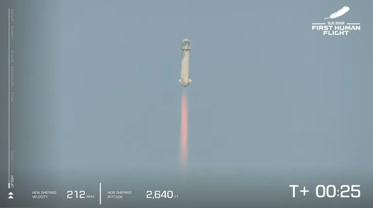 Najbogatiji čovjek svijeta Jeff Bezos do&scaron;ao do ruba svemira i uspje&scaron;no sletio natrag na Zemlju