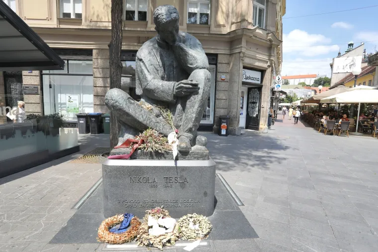 Tesla će biti na kovanicama eura, no koliko smo brižni prema izumitelju oslikava ova fotografija iz Zagreba