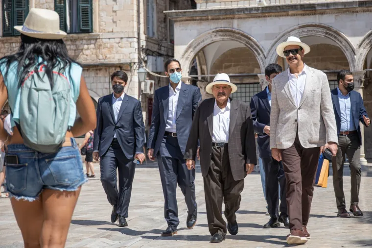 &Scaron;eik Faisal bin Qassim Al-Thani u &scaron;etnji Dubrovnikom: Posjeduje vi&scaron;e od 20 hotela diljem svijeta