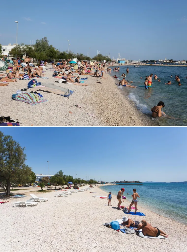 Jesu li ove fotografije s plaža dokaz da se turizam vraća u najbolje dane? Evo kako je to izgledalo 2020., a kako danas