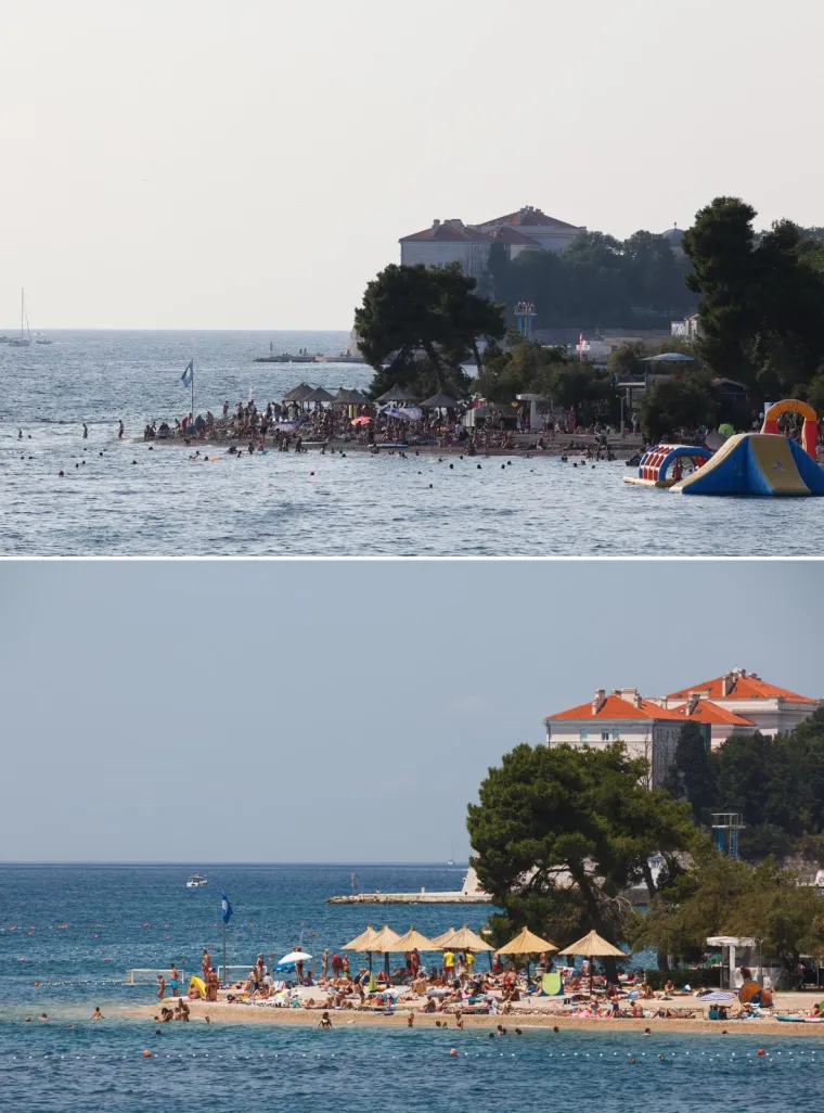 Jesu li ove fotografije s plaža dokaz da se turizam vraća u najbolje dane? Evo kako je to izgledalo 2020., a kako danas