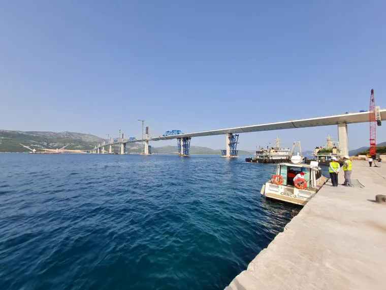 Pelje&scaron;ki most samo &scaron;to nije spojen s kopnom!