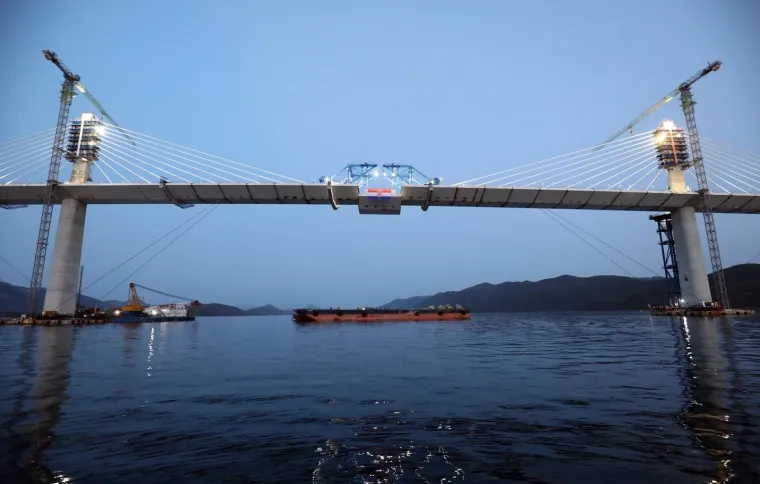 Pelje&scaron;ki most samo &scaron;to nije spojen s kopnom!