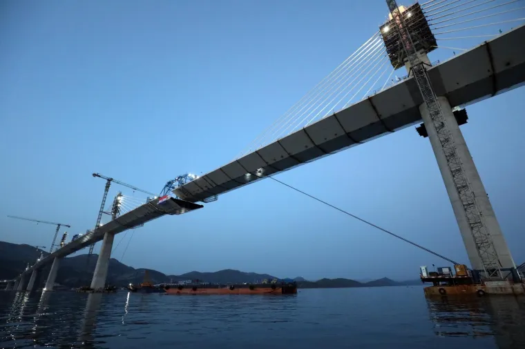 Pelje&scaron;ki most samo &scaron;to nije spojen s kopnom!