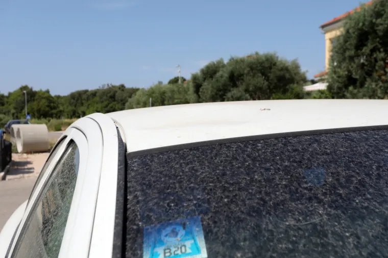 Ovo je zgrada u Krku gdje je ubijena njemačka državljanka