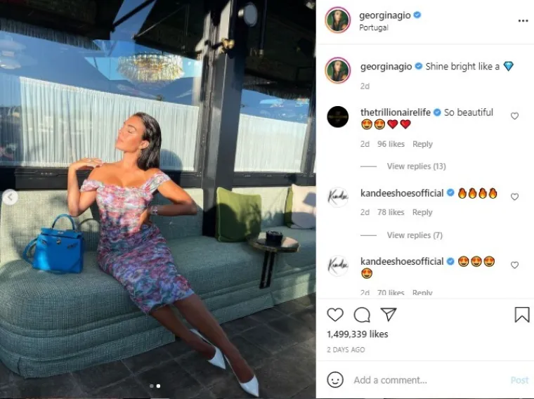 Ronaldova djevojka izbacila stražnjicu i zapalila ma&scaron;tu fanovima