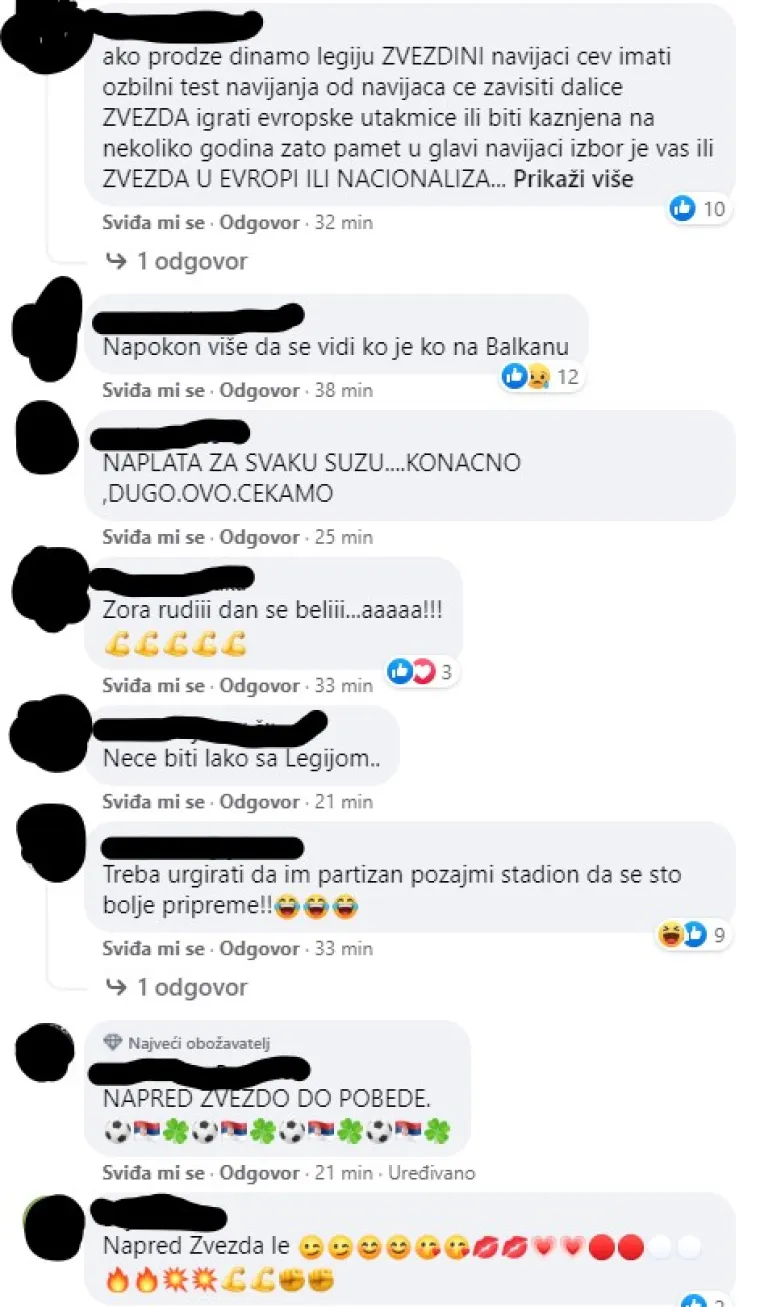 Navijači Crvene zvezde jedva čekaju okr&scaron;aj s Dinamom: 'Napokon, da se vidi tko je tko na Balkanu...'