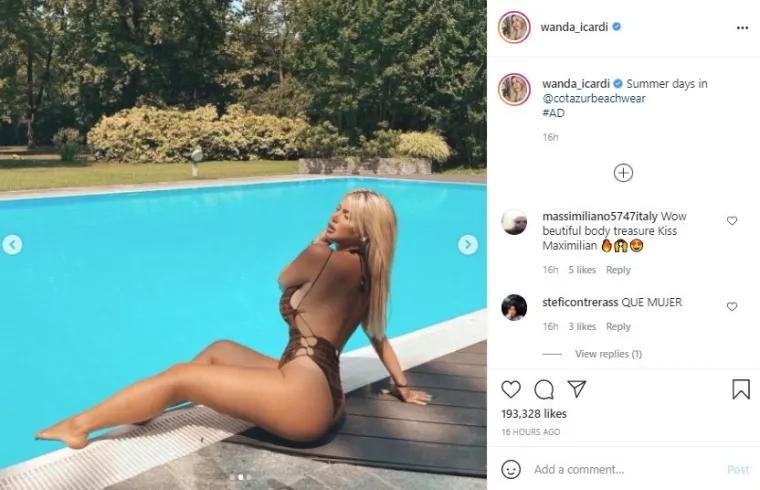 Vruća Wanda ponovno se razgolitila i bacila mu&scaron;karce u trans