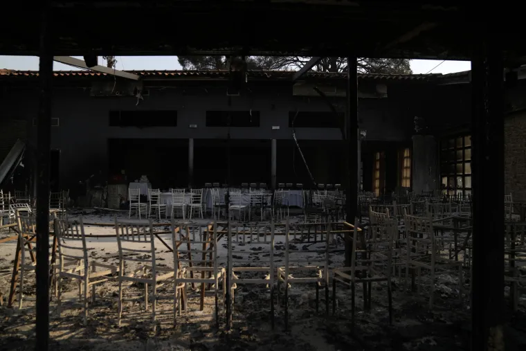 Užas u Grčkoj! Gore sjeverna predgrađa Atene