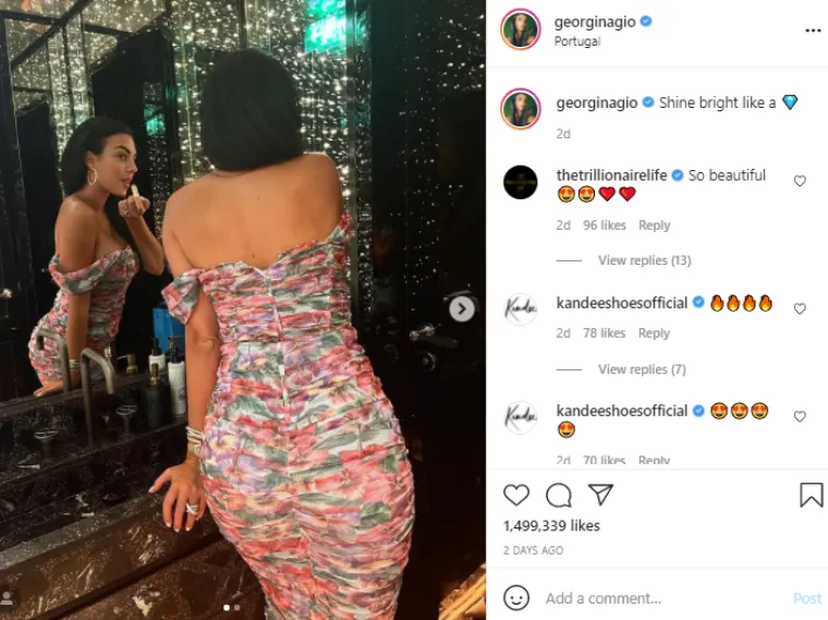 Zanosna Georgina rasplamsala ma&scaron;tu fanovima: 'Ti si kraljica...'