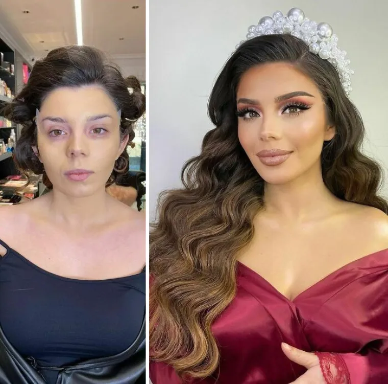Tamo redovito objavljuje fotografije svojih klijentica, kakve mu ulaz u salon, a kakve ih ispraća na vjenčanja.