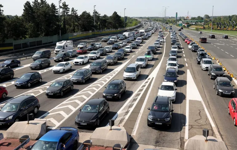 Gužva na naplatnoj postaji Lučko