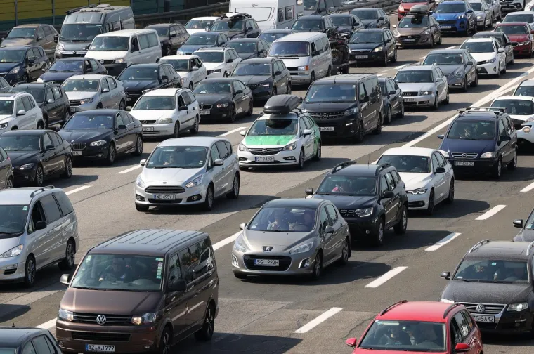 Gužva na naplatnoj postaji Lučko