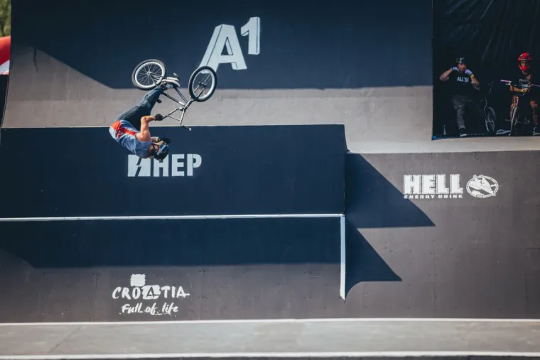 Pobjednik BMX Freestylea nakon spektakla u Osijeku: 'Mama mi je najveća podr&scaron;ka, bez nje bi sve bilo teže'