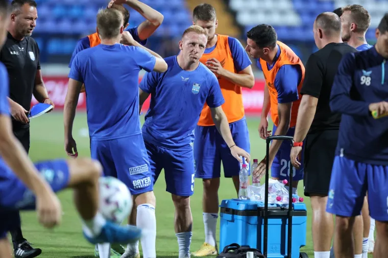 Zagrijavanje igrača prije utakmice