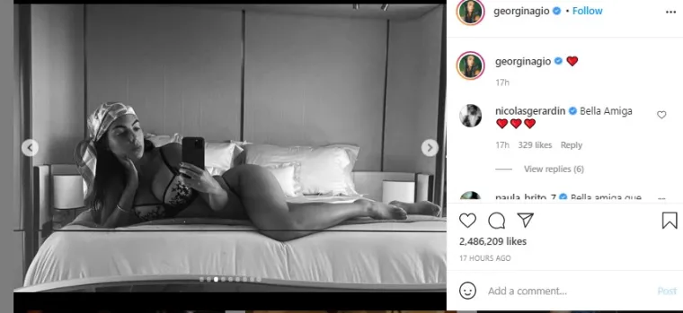 Ronaldova Georgina razgolitila se na suncu i pokazala i malo više nego što se smije