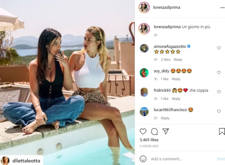 Diletta pokazala noge i poslala poruku navijačima: 'Jako sam uzbuđena kada osjetim tu toplinu...'