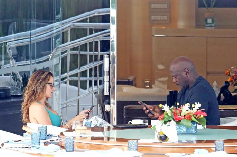Yvette Prieto i Michael Jordan 