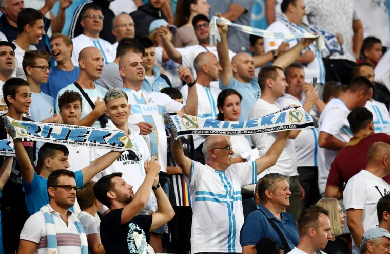 Dugo Rujevica nije ovako izgledala, sjajnu atmosferu napravili su mnogobrojni riječki navijači