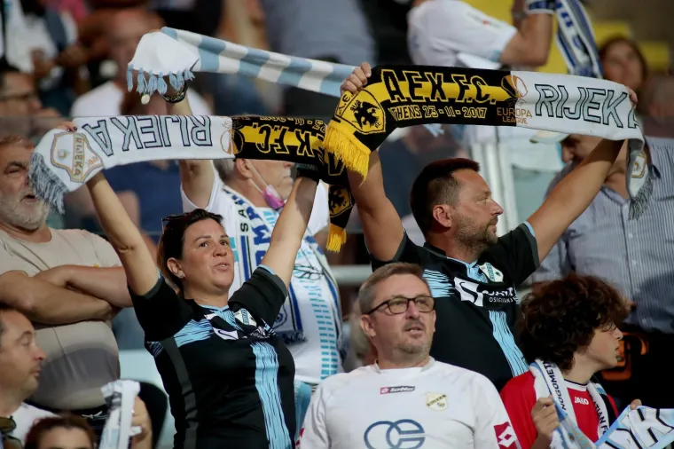 Dugo Rujevica nije ovako izgledala, sjajnu atmosferu napravili su mnogobrojni riječki navijači