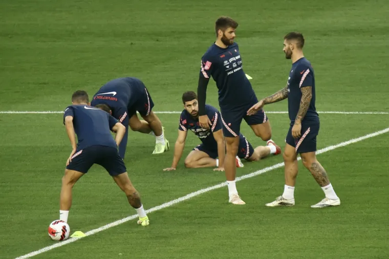 Hrvatska nogometna reprezentacija osjetila je poljudski travnjak: Pogledajte što su radili na treningu