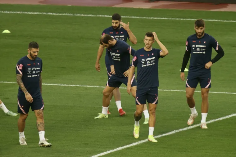 Hrvatska nogometna reprezentacija osjetila je poljudski travnjak: Pogledajte što su radili na treningu