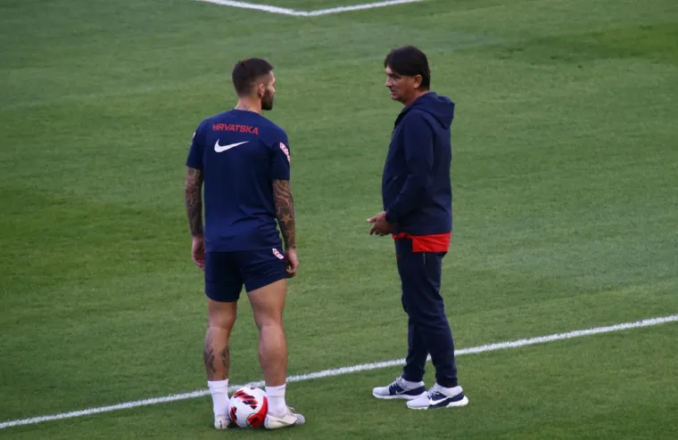 Hrvatska nogometna reprezentacija osjetila je poljudski travnjak: Pogledajte što su radili na treningu