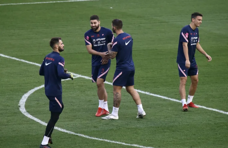 Hrvatska nogometna reprezentacija osjetila je poljudski travnjak: Pogledajte što su radili na treningu