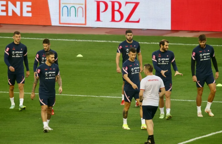 Hrvatska nogometna reprezentacija osjetila je poljudski travnjak: Pogledajte što su radili na treningu