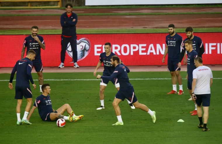 Hrvatska nogometna reprezentacija osjetila je poljudski travnjak: Pogledajte što su radili na treningu