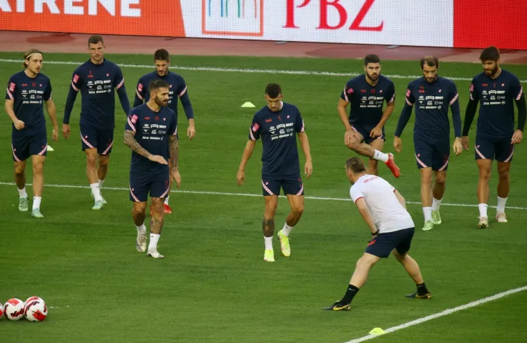 Hrvatska nogometna reprezentacija osjetila je poljudski travnjak: Pogledajte što su radili na treningu