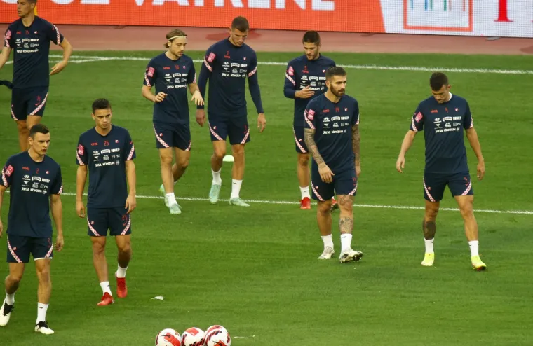 Hrvatska nogometna reprezentacija osjetila je poljudski travnjak: Pogledajte što su radili na treningu