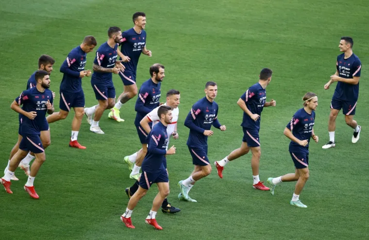 Hrvatska nogometna reprezentacija osjetila je poljudski travnjak: Pogledajte što su radili na treningu