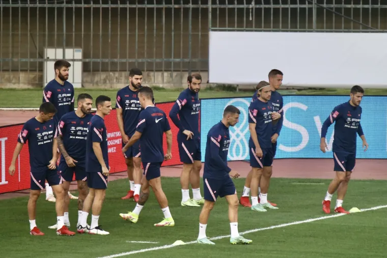 Hrvatska nogometna reprezentacija osjetila je poljudski travnjak: Pogledajte što su radili na treningu