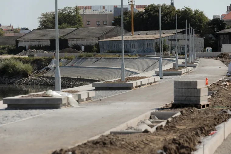 Spaja se osječki gornji i donji grad: Na veliko se gradi i uređenju &scaron;etnica na desnoj obali Drave