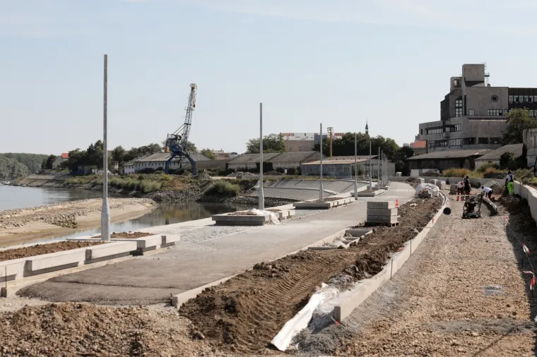 Spaja se osječki gornji i donji grad: Na veliko se gradi i uređenju &scaron;etnica na desnoj obali Drave