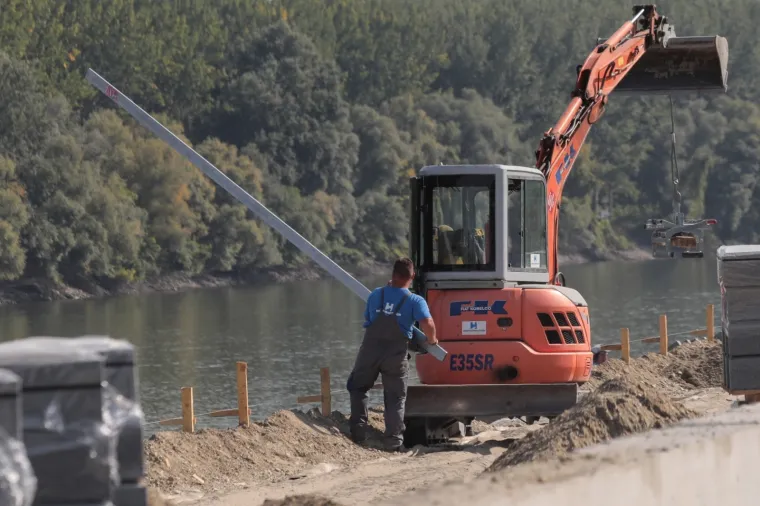 Spaja se osječki gornji i donji grad: Na veliko se gradi i uređenju &scaron;etnica na desnoj obali Drave