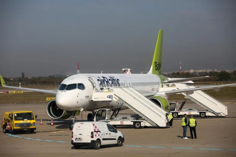 Zrakoplovna kompanija Airbus održala je prezentaciju zrakoplova tipa A220