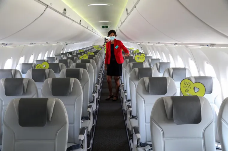 Zrakoplovna kompanija Airbus održala je prezentaciju zrakoplova tipa A220