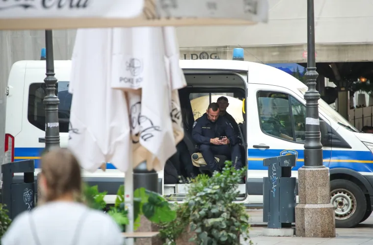 Zagreb: Jako policijsko osiguranje u centru grada uoči utakmice Dinama i West Hama