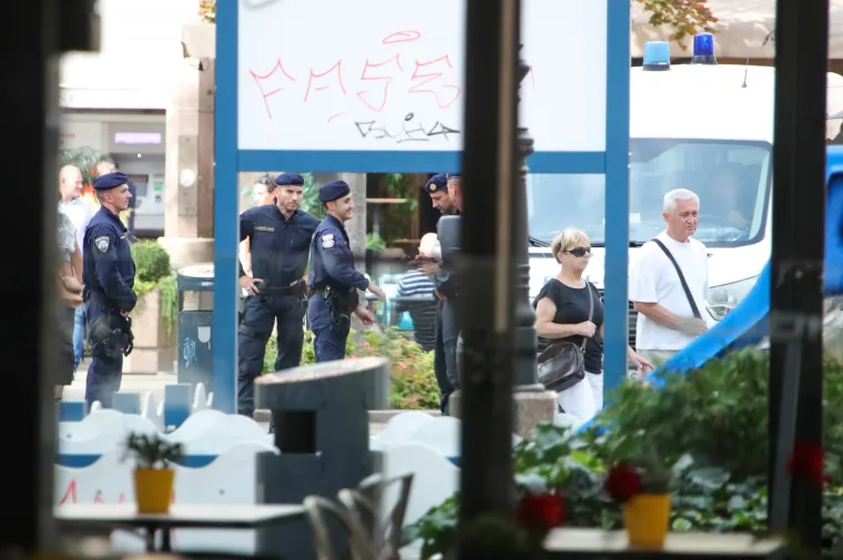 Zagreb: Jako policijsko osiguranje u centru grada uoči utakmice Dinama i West Hama