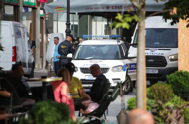 Zagreb: Jako policijsko osiguranje u centru grada uoči utakmice Dinama i West Hama