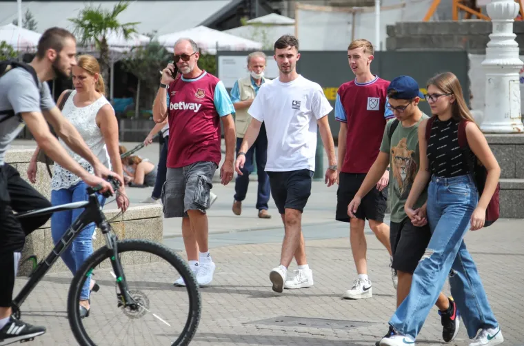 Policija ih &scaron;titi od Boysa: Ovog puta, nisu izvjesili toliko zastava i transparenata; Veliki je broj policije u civilu