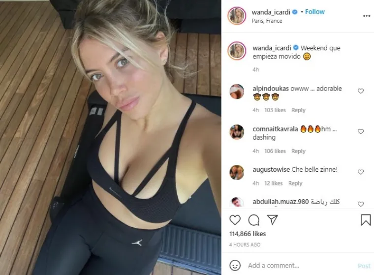 Wanda ponovno provocira, izbacila je grudi i podigla temperaturu do usijanja