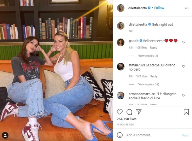 Diletta se fotkala s prelijepom frendicom, svi su odmah primijetili jedno